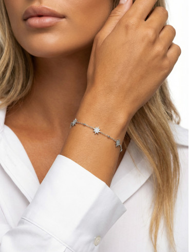 Bracelet Ester - Argenté