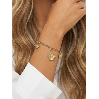 Bracelet Flowers - Doré