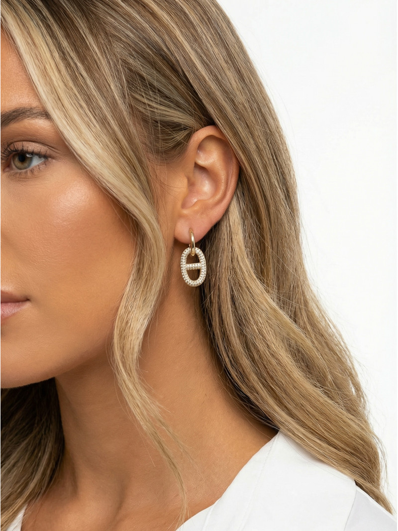 Boucles d'oreilles Doumia - Doré Boucles d'oreilles Doumia - Doré