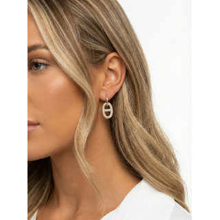 Boucles d'oreilles Doumia - Doré