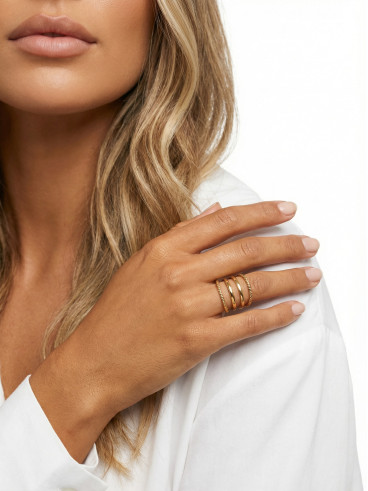 Bague Moëra - Doré