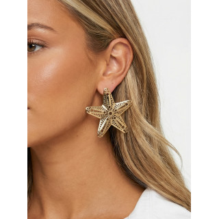 Boucles d'oreilles "Star" - Doré