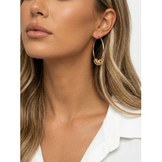 Boucles d'oreilles Ethel - Doré