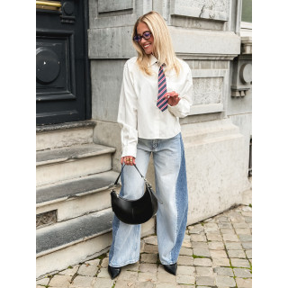 Cravate Lélia - Bleu/Rouge