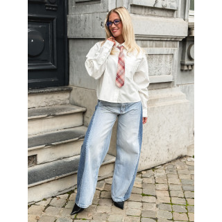 Cravate Sylia - Rose