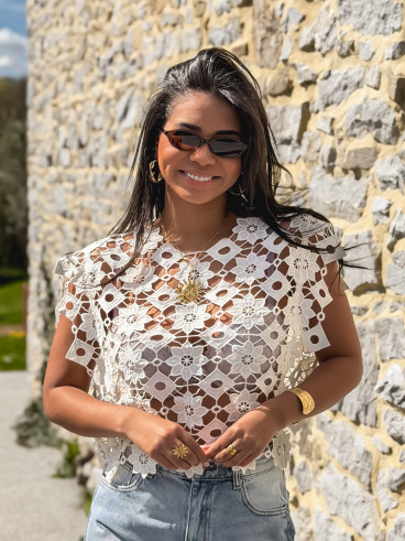 Blouse Laurène - Ecru