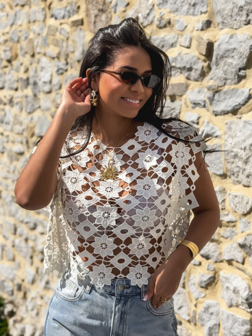 Blouse Laurène - Ecru Blouse Laurène - Ecru