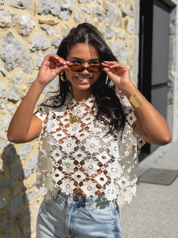 Blouse Laurène - Ecru Blouse Laurène - Ecru