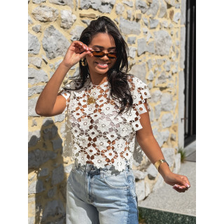 Blouse Laurène - Ecru