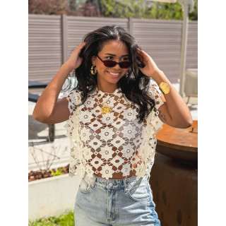 Blouse Laurène - Ecru