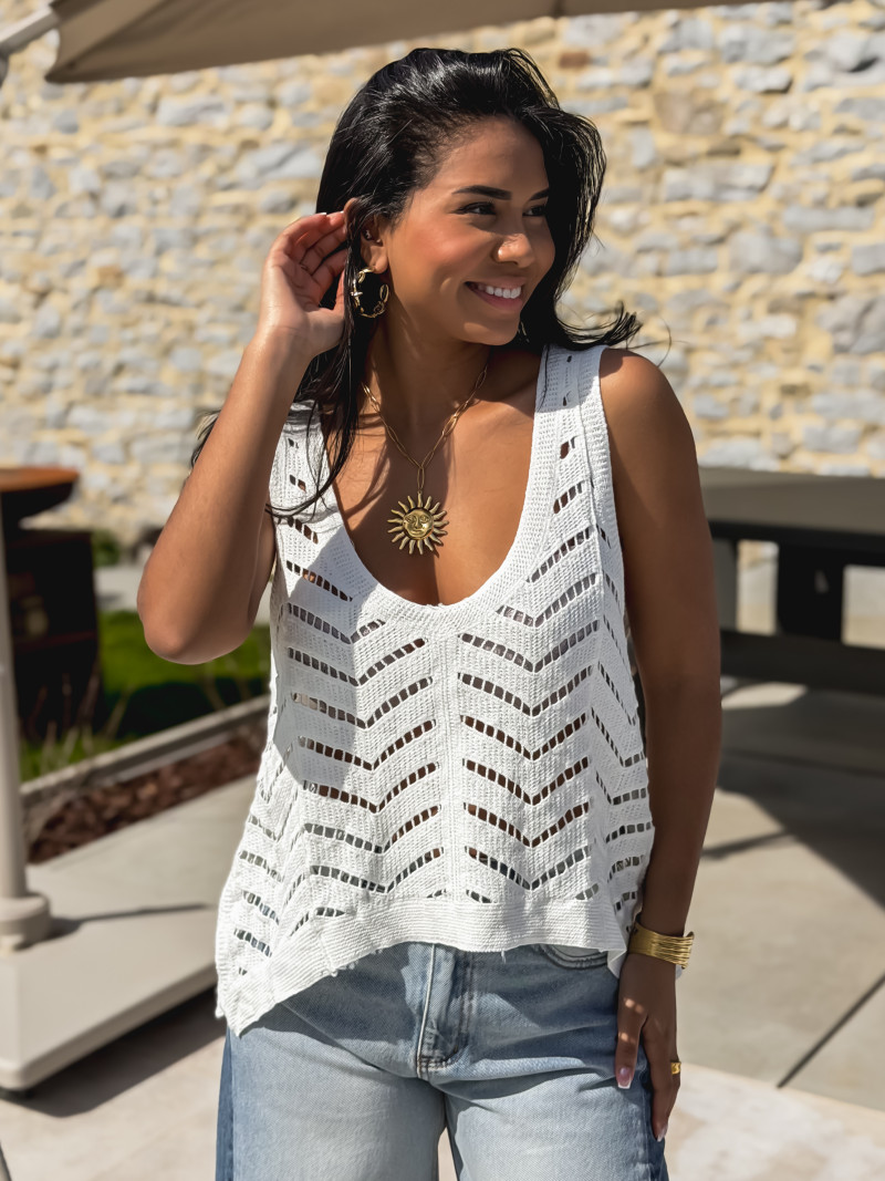 Blouse Danila - Blanc