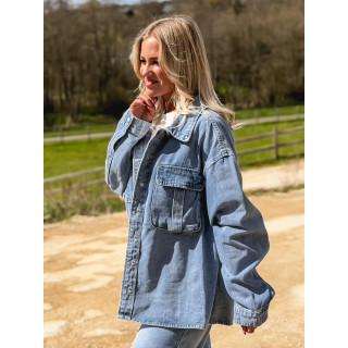 Veste en jeans Galia - Bleu jeans