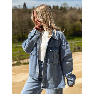 Veste en jeans Galia - Bleu jeans