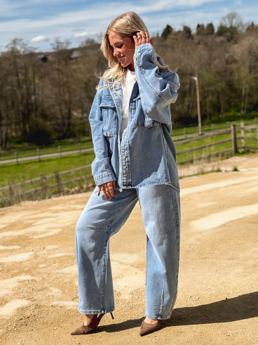 Veste en jeans Galia - Bleu jeans