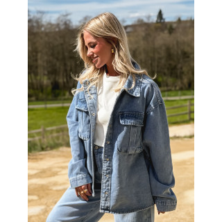 Veste en jeans Galia - Bleu jeans
