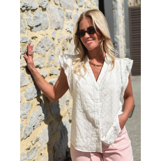Blouse Capucine - Blanc
