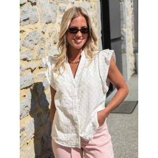 Blouse Capucine - Blanc