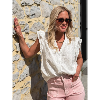 Blouse Capucine - Blanc