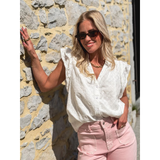 Blouse Capucine - Blanc