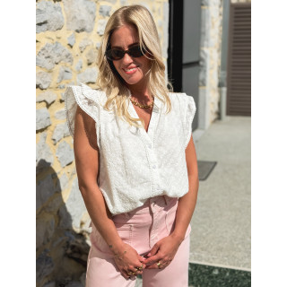 Blouse Capucine - Blanc