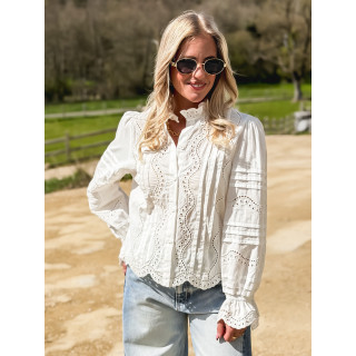 Chemisier Liliane - Blanc