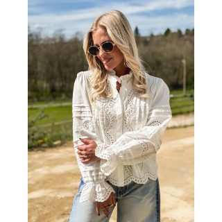 Chemisier Liliane - Blanc