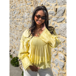 Blouse Coline - Jaune
