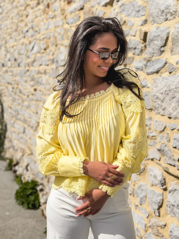 Blouse Coline - Jaune