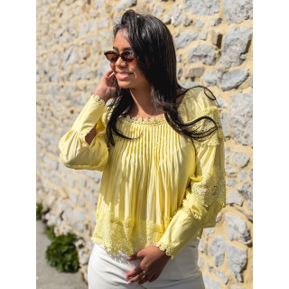 Blouse Coline - Jaune