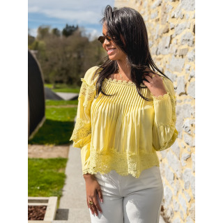 Blouse Coline - Jaune