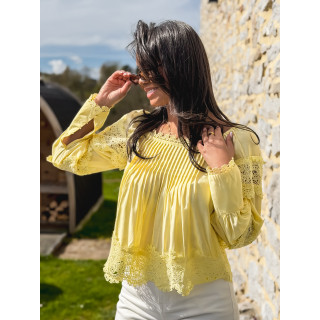 Blouse Coline - Jaune