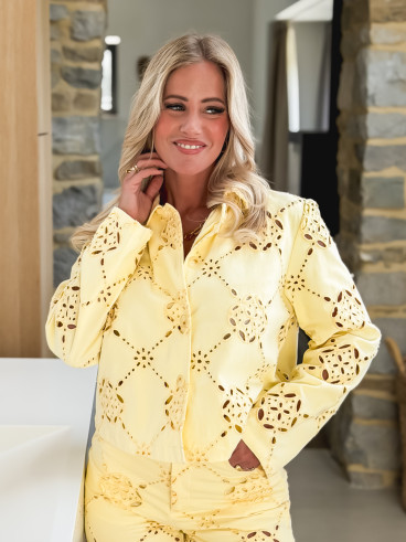 Veste courte Janis - Jaune