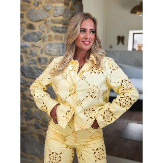 Veste courte Janis - Jaune