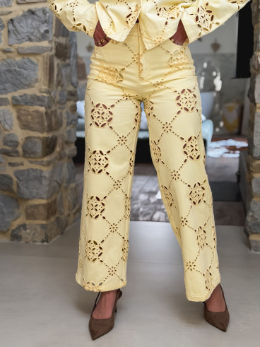 Pantalon Janis - Jaune