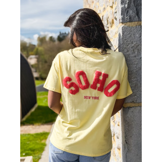 T-shirt "Soho" - Jaune