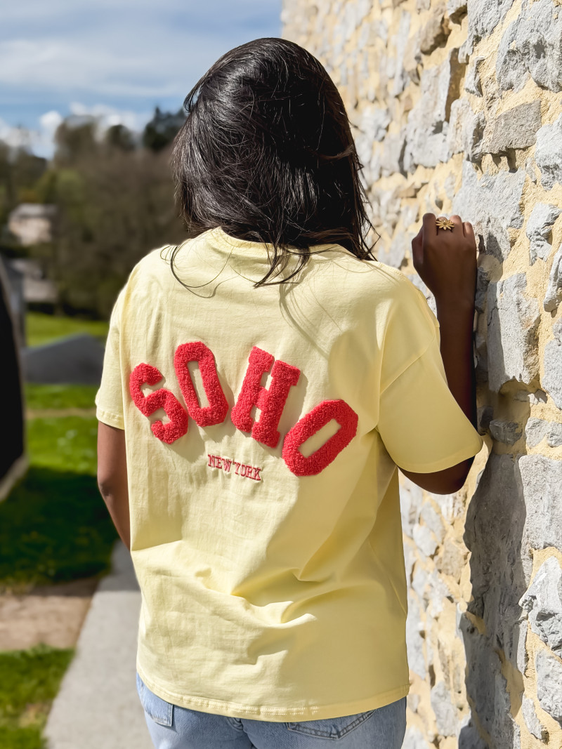 T-shirt "Soho" - Jaune T-shirt "Soho" - Jaune