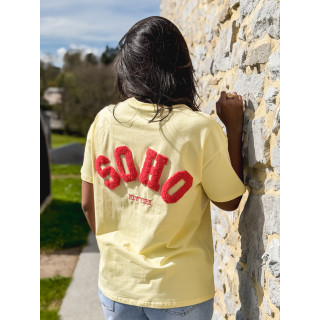 T-shirt "Soho" - Jaune