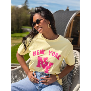 T-shirt "New York" - Jaune