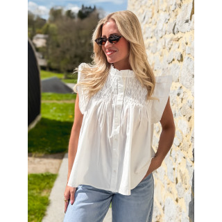 Blouse Calie - Blanc