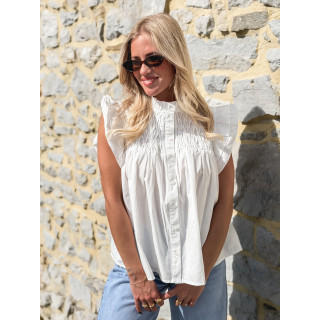 Blouse Calie - Blanc