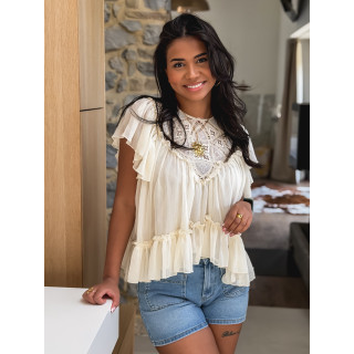 Blouse Teyssa - Beige