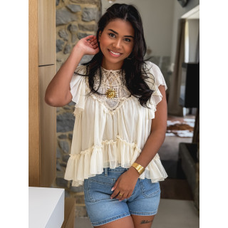 Blouse Teyssa - Beige