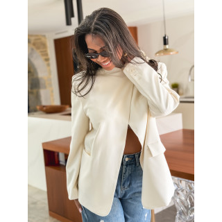 Blazer Aïko - Ecru