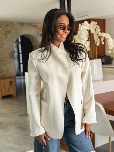 Blazer Aïko - Ecru