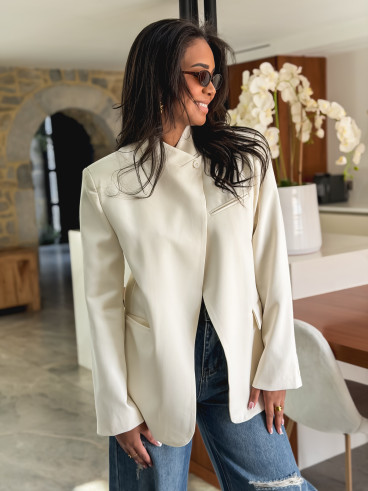 Blazer Aïko - Ecru