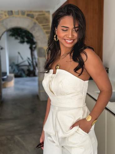 Bustier Rosie - Ecru