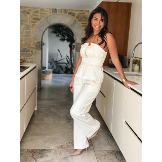 Pantalon Rosie - Ecru