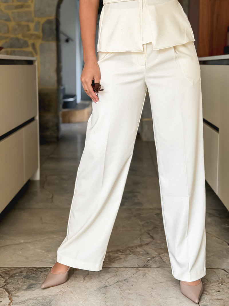 Pantalon Rosie - Ecru Pantalon Rosie - Ecru