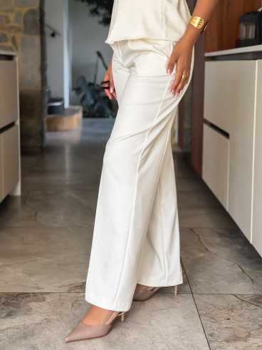 Pantalon Rosie - Ecru Pantalon Rosie - Ecru