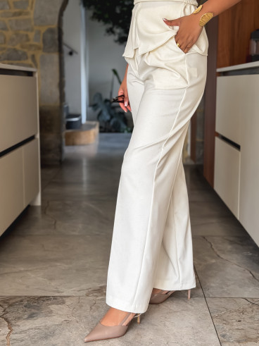 Pantalon Rosie - Ecru Pantalon Rosie - Ecru